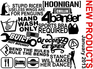 New Products January 2013