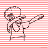Squidward Dab
