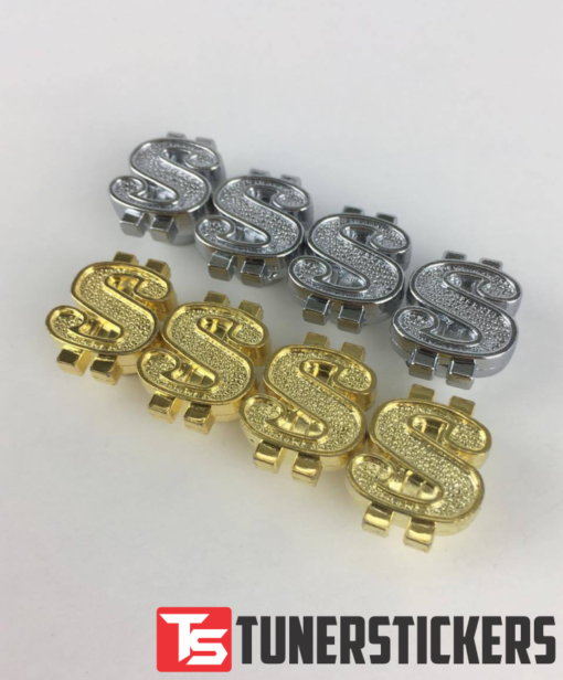 Dollar Sign Valve Caps