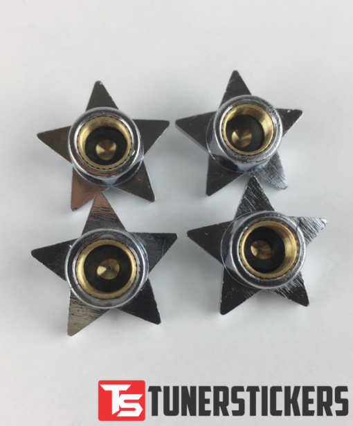 Star Shape Valve Caps - Image 2