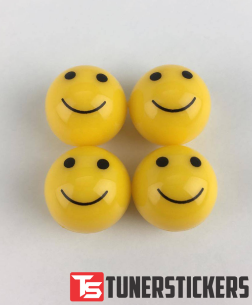 Smiley Face Valve Caps