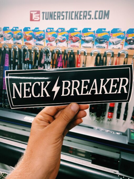 Neck Breaker Box Slap Sticker - Image 2