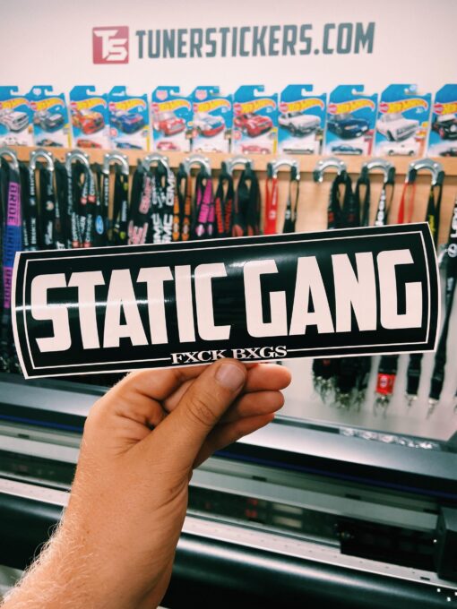 Static Gang Box Slap Sticker - Image 2