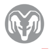 RAM Head V4 Gear Knob Sticker